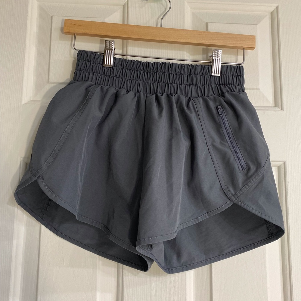 New Small BMJL Women’s Running Shorts Elastic High Waisted Athletic Shorts